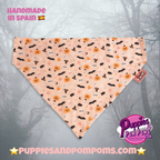 Boo! Halloween Pumpkin & Creepy Critters Dog Bandana