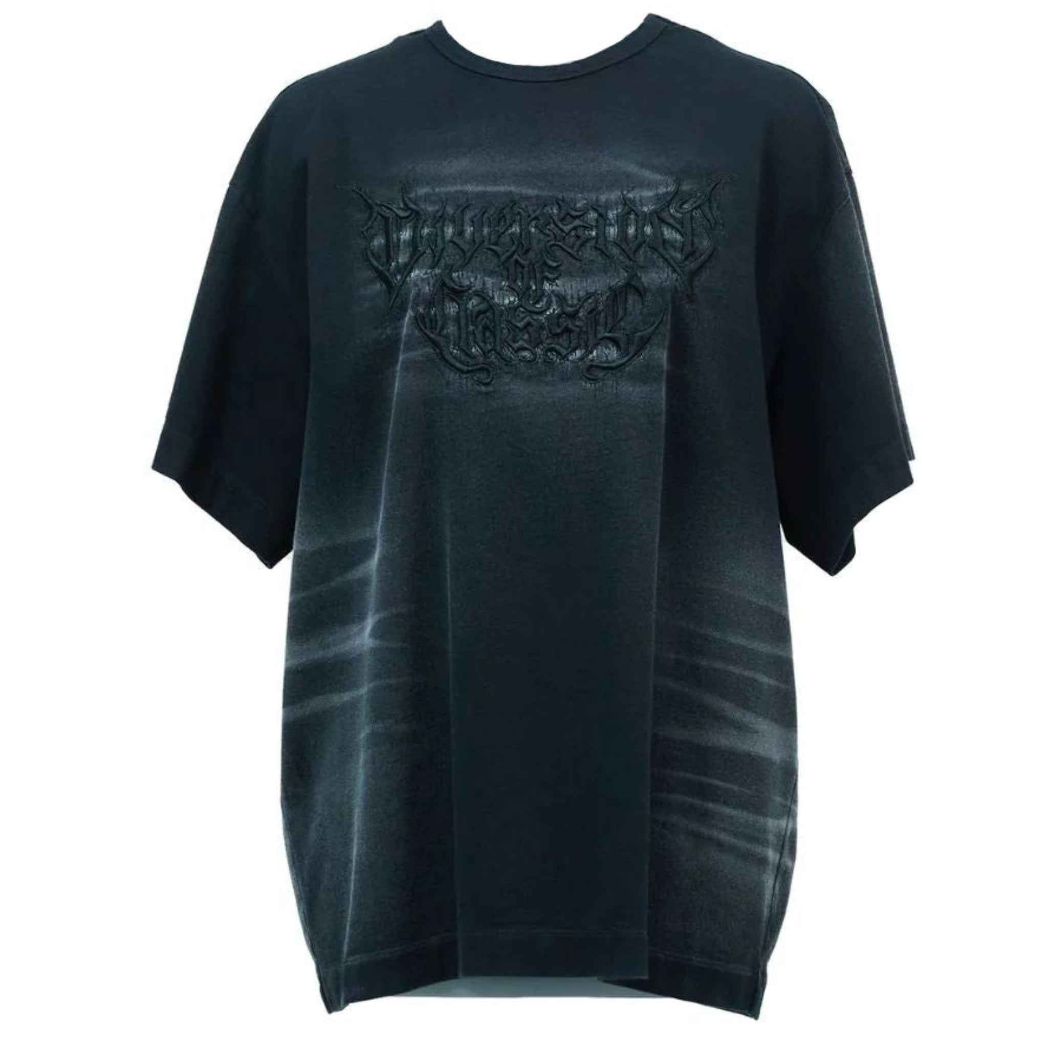 Cotton Dyed T-shirt | Gray