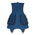 Denim Corset Skirt
