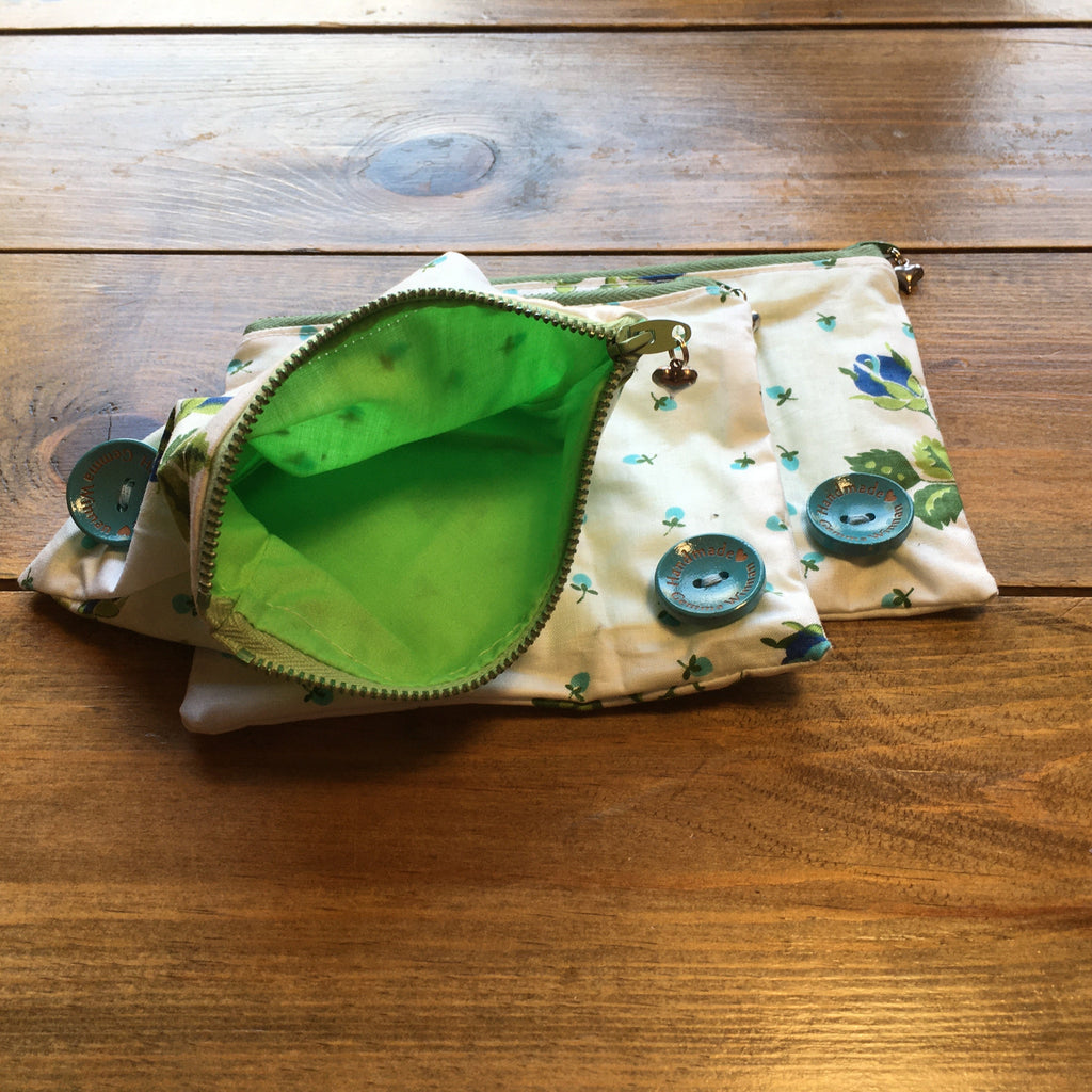 Vintage Fabric Handmade Little Purse