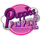 Rainbow Chic Pink/Grey Crochet Dog Snood / Buff