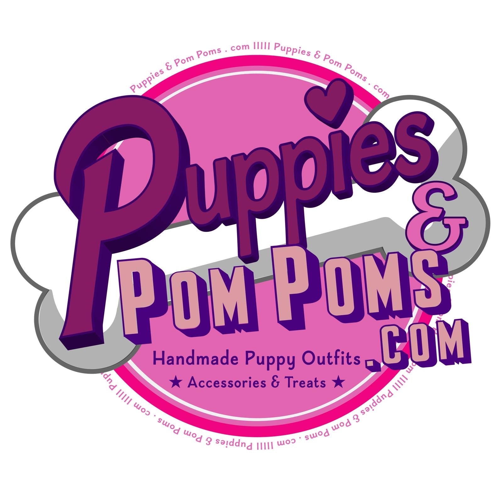 Rainbow Chic Pink/Grey Crochet Dog Snood / Buff