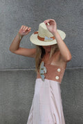 VESTIDO FAJON NACAR | ROSA