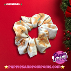 Christmas Gingerbread Men Scrunchies