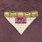 Paws to Smell the Flowers Dog Bandana - Slim Opening
