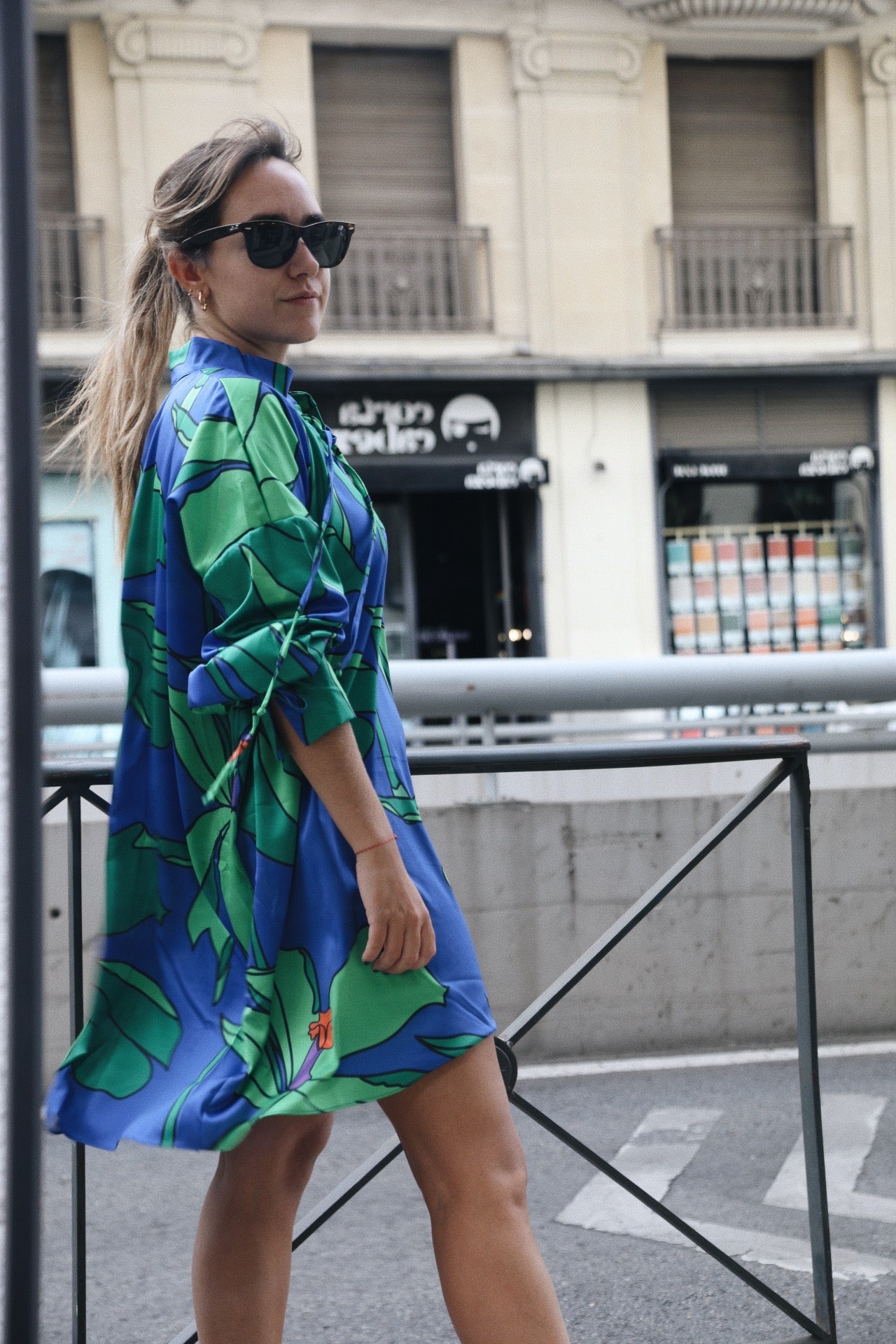 VESTIDO TIRAS | AZUL