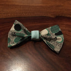 Green Geo Bow Tie