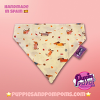 Autumn Dachshunds Bandana
