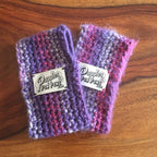 Ombré Purple & Pink Crochet Dog Snood / Buff