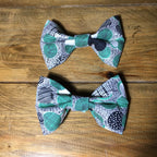 Green Geo Bow Tie