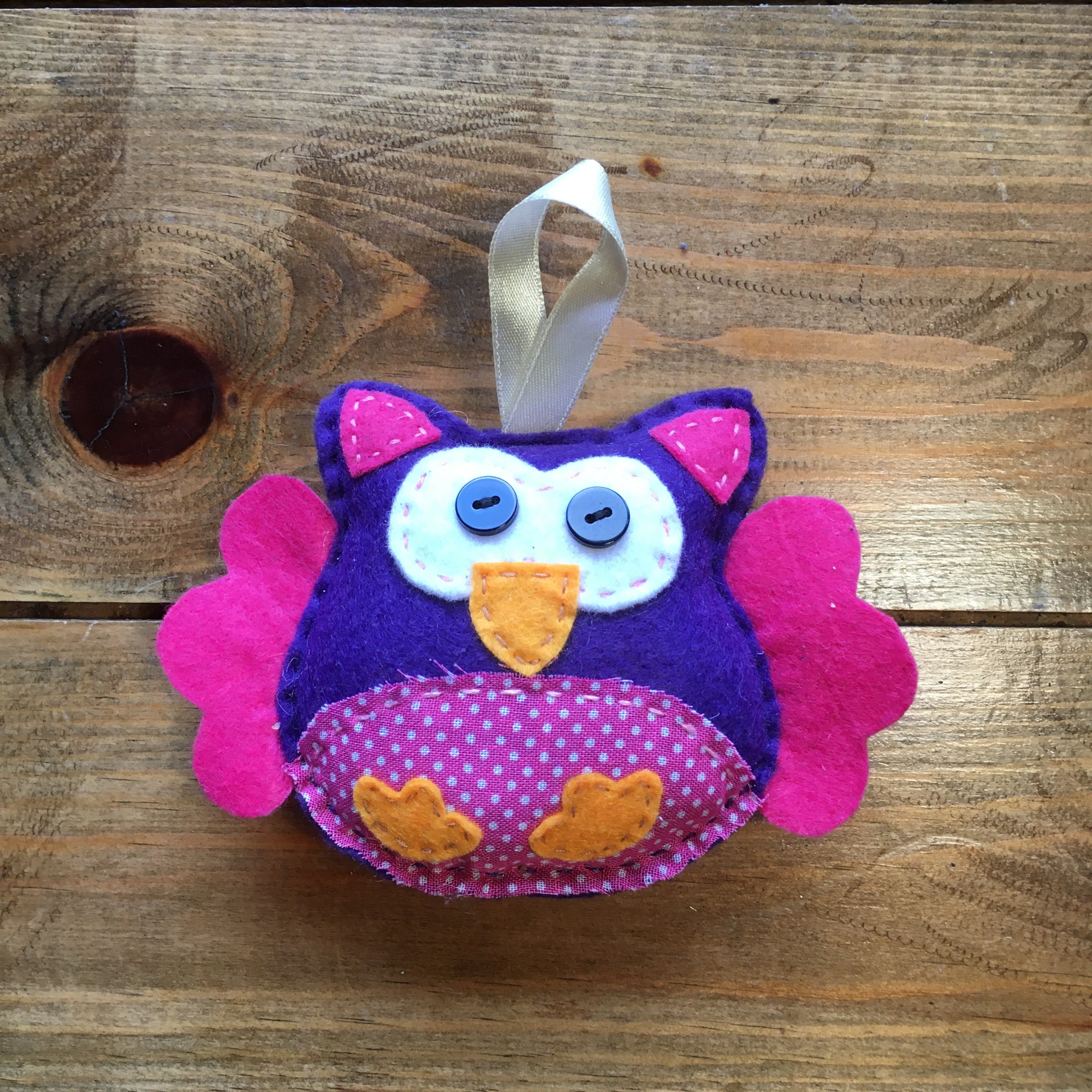 Handmade Owl Decorations