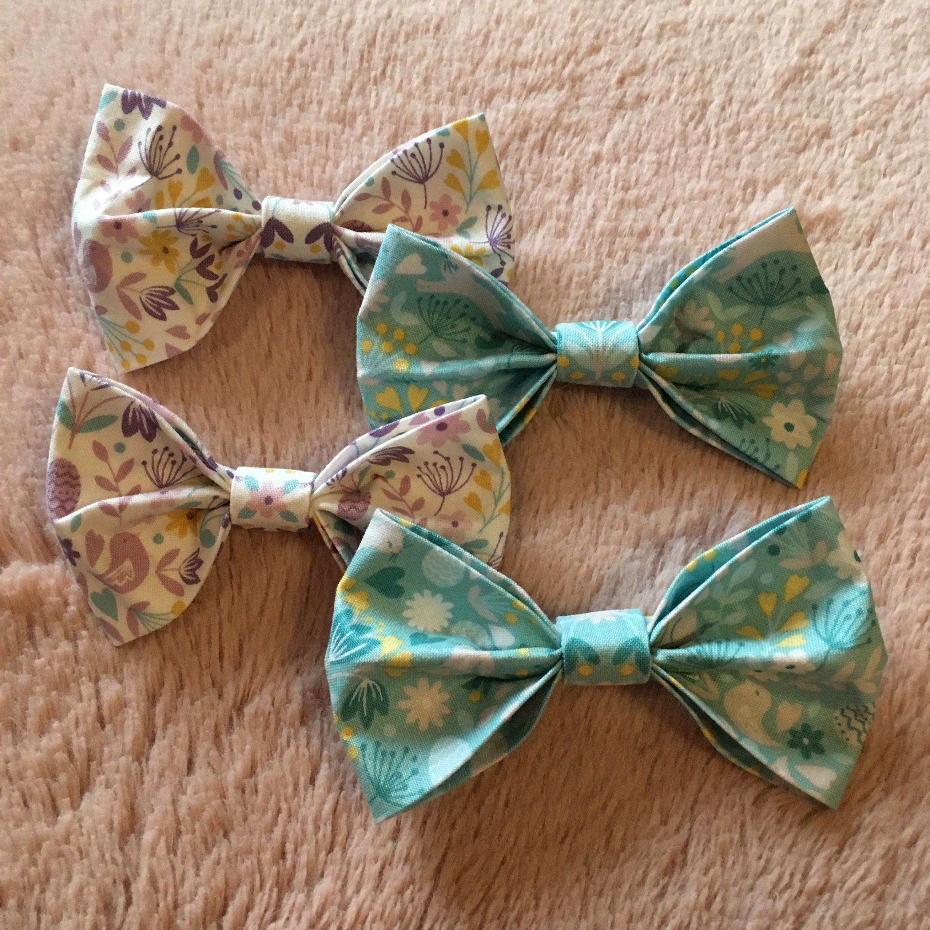 Dog Bow Tie Sweet Spring Mint