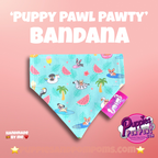 Summer Pool Party Watermelon Bandana