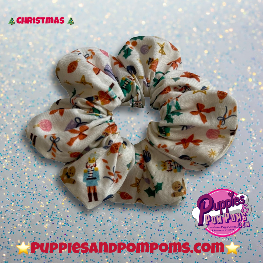 Christmas Nutcracker Scrunchie
