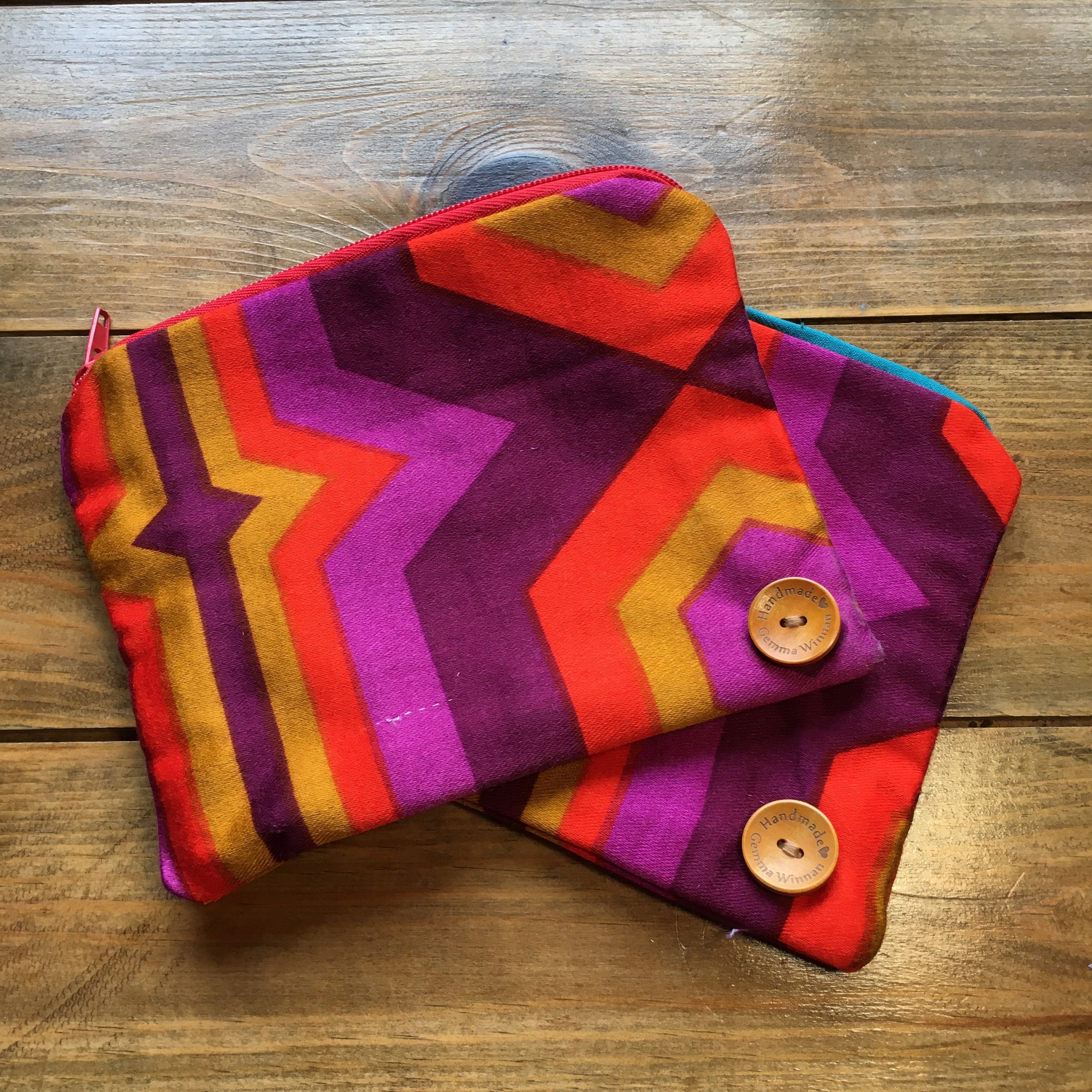 Vintage Fabric Handmade Little Purse