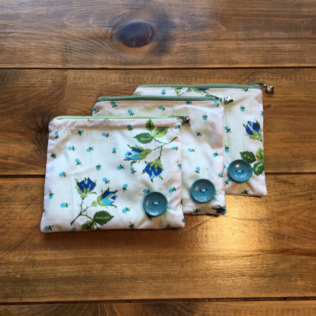 Vintage Fabric Handmade Little Purse