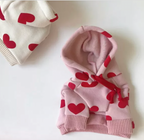 Valentine Puppy Love Hoodie - Pink