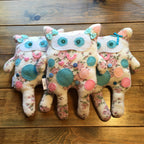 Handmade Monster Plushie - Emma