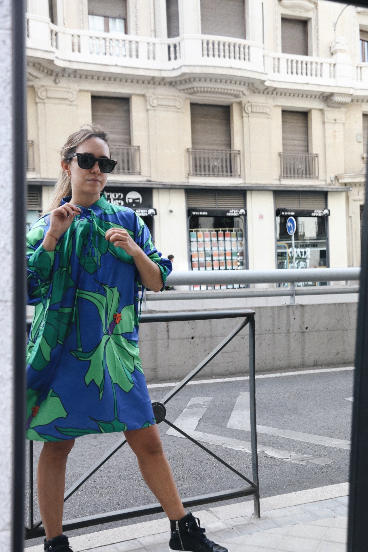VESTIDO TIRAS | AZUL