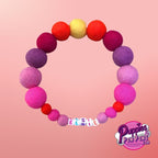 Pink - Personalised Pom Pom Dog Collar