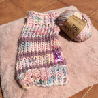 Handmade Yarnicorn & Lilac Striped Jumper