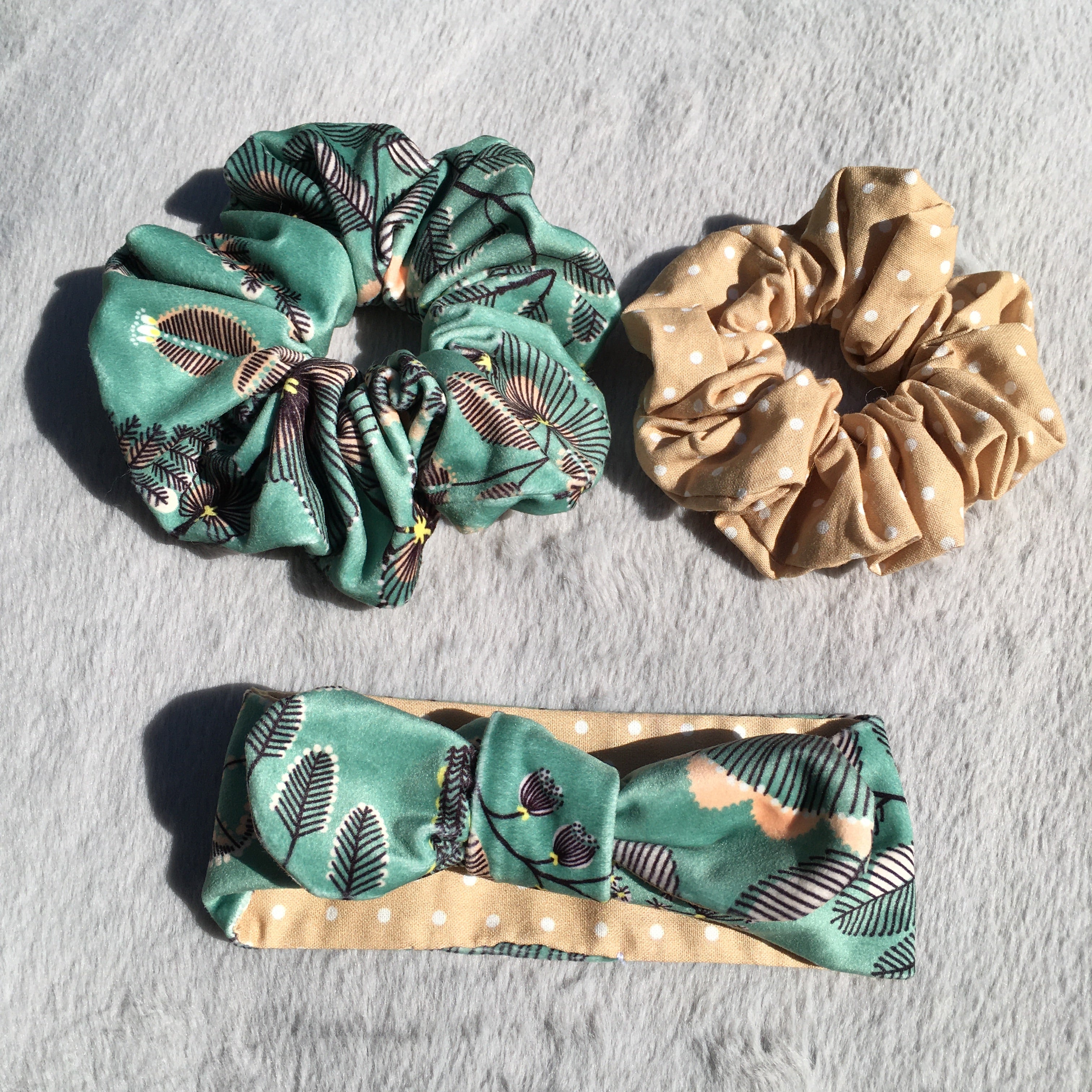 XL Scrunchie - Mint velvet
