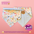 Spring Dachshunds Bandana - Snap On