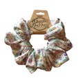 Sweet Spring White Scrunchie
