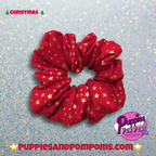 Christmas Stars Scrunchie