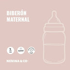 Biberon de silicona como el pecho de mamá Nenina & Co