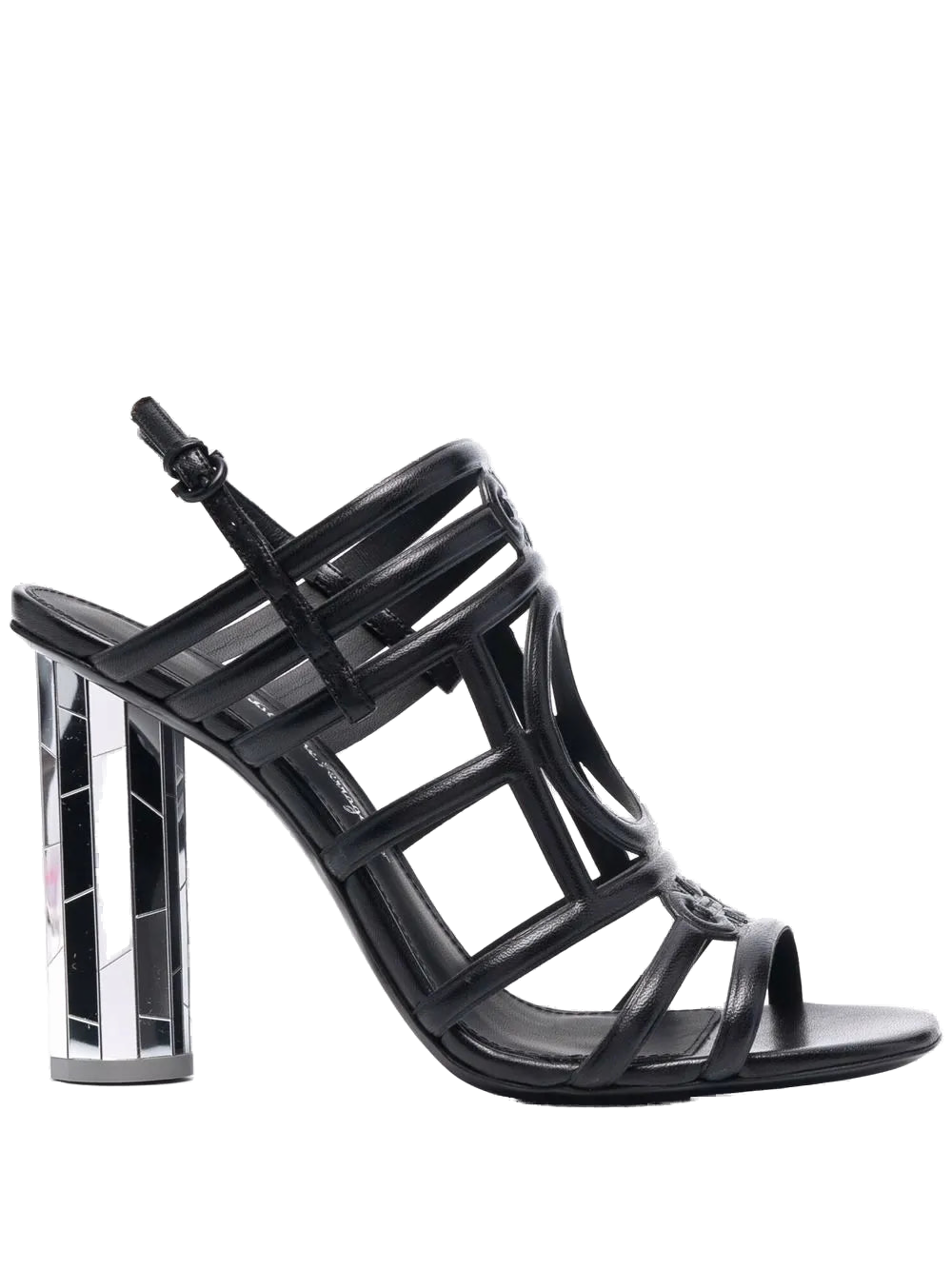 Ferragamo Florenza Sandal — Black