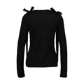 Simone Rocha Bow-Tie Shoulder T-Shirt — Black