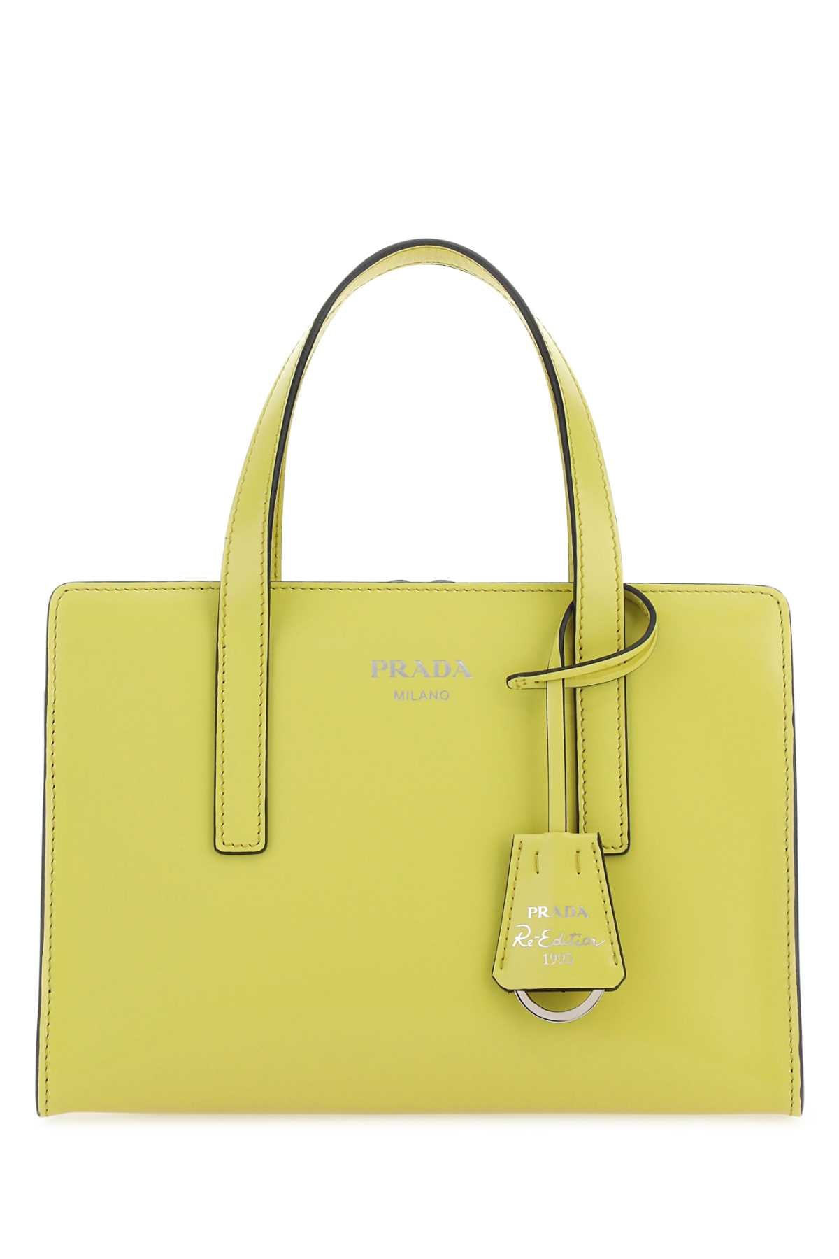 Prada Re-Edition 1995 Top Handle Bag — Yellow