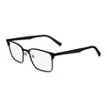 Ferragamo SF2226002 Square Full Rim Metal Eyeglasses — Black