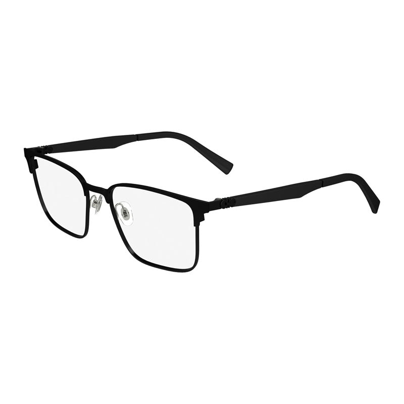 Ferragamo SF2226002 Square Full Rim Metal Eyeglasses — Black
