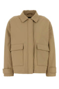 Herno Laminar Nylon Blend Jacket — Beige