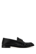 Saint Laurent Leather Loafer — Black