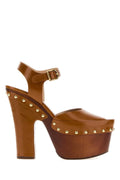Chloé Meret Platform Heel — Brown
