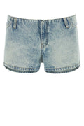 Gimaguas Flor Denim Shorts — Blue