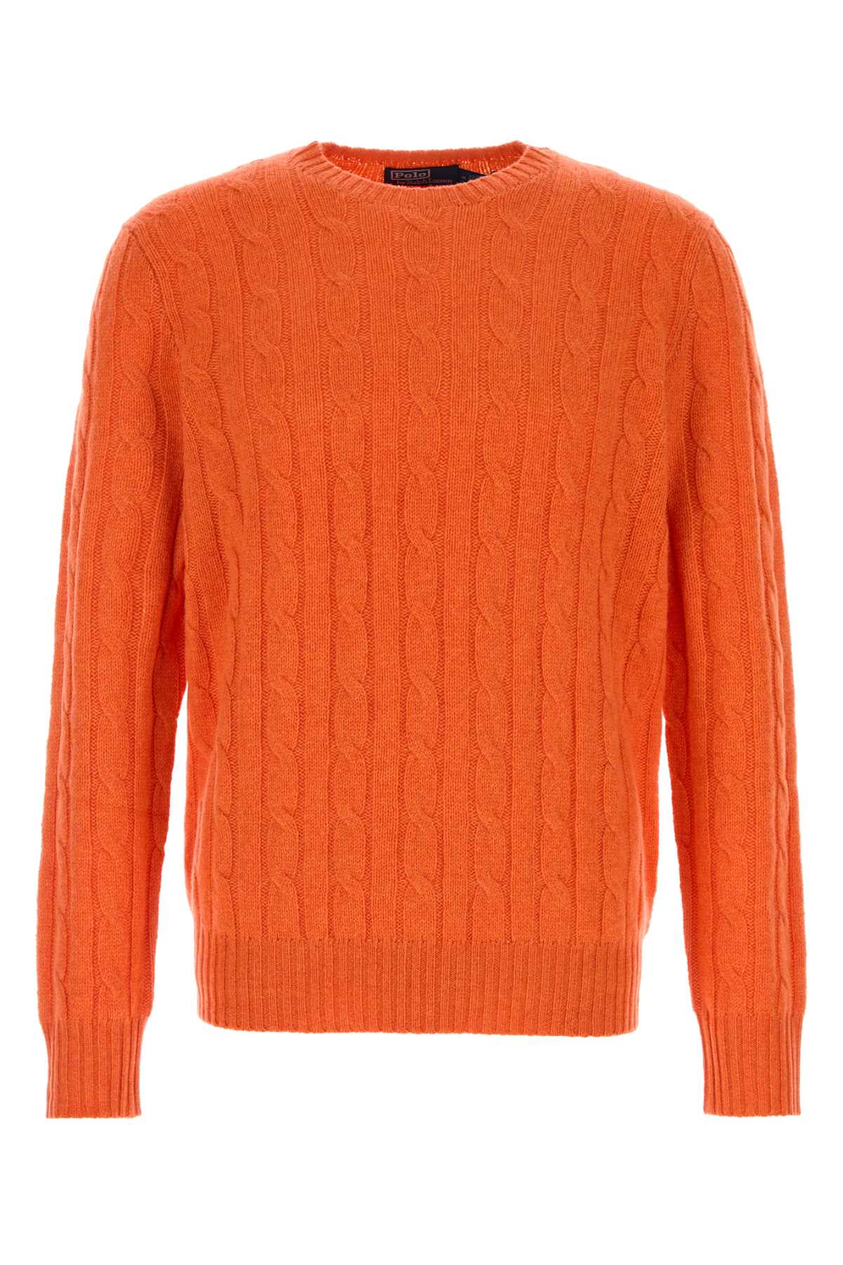 Polo Ralph Lauren Cable Sweater — Orange