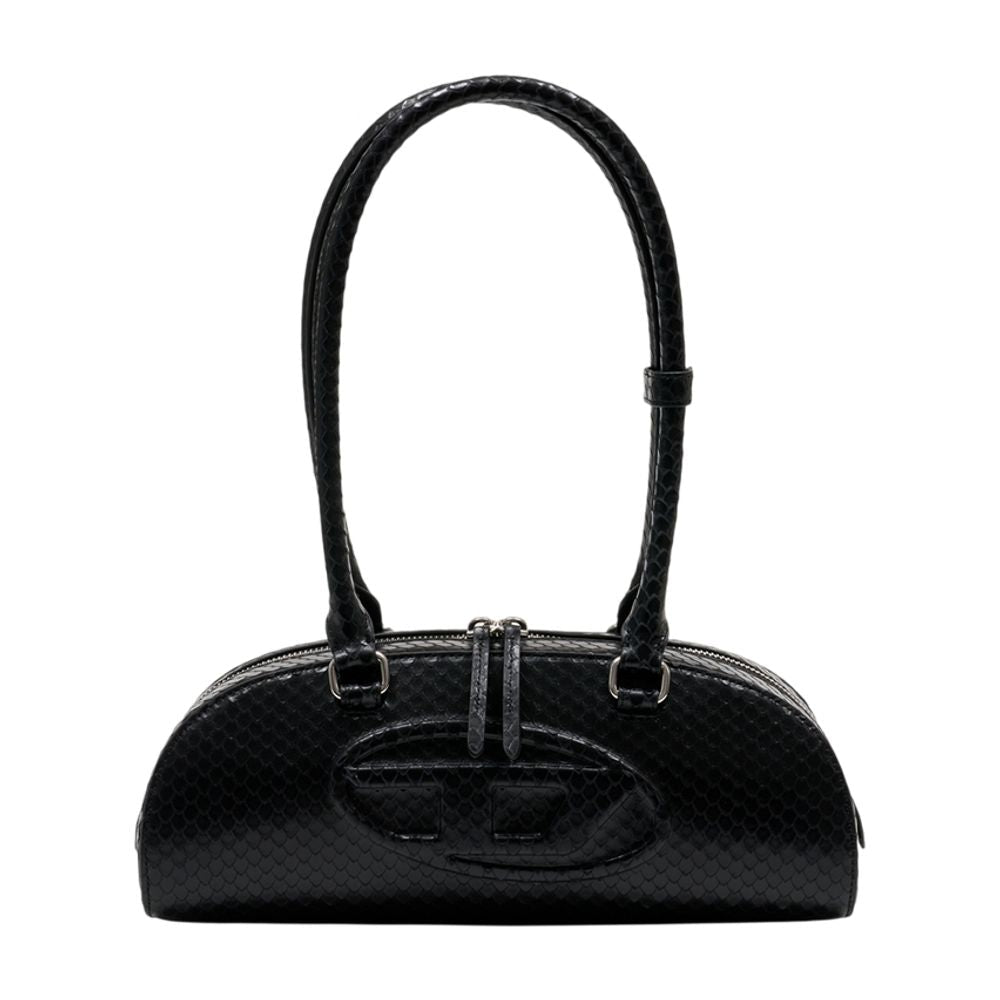Diesel 1DR Dome Shoulder Bag — Black