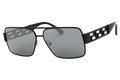 Versace VE2290 Metal Frame with Tinted Lenses Sunglasses — Black
