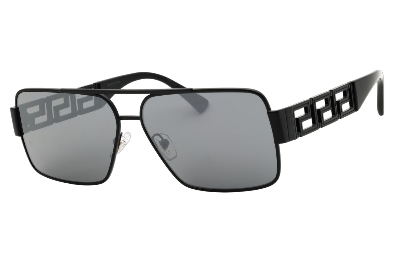 Versace VE2290 Metal Frame with Tinted Lenses Sunglasses — Black