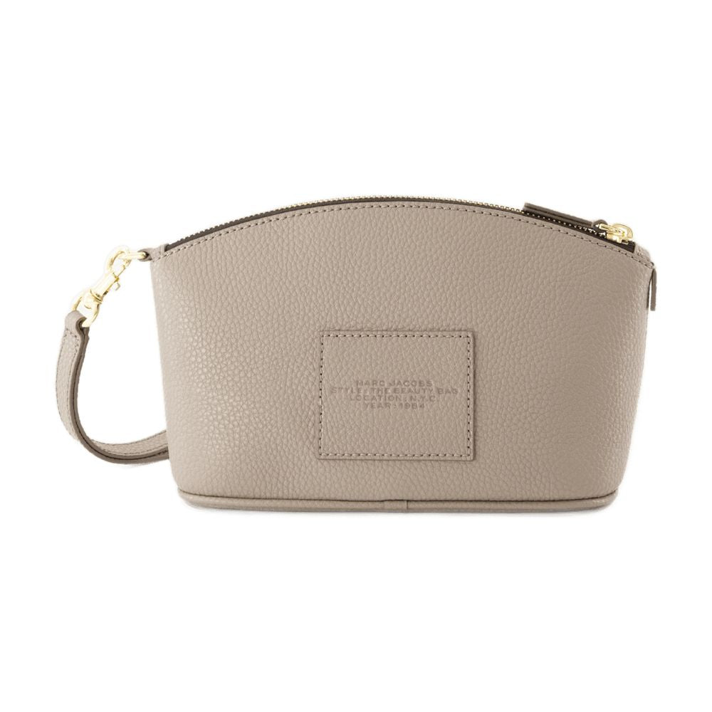 Marc Jacobs Pebbled Leather Clutch — Gray