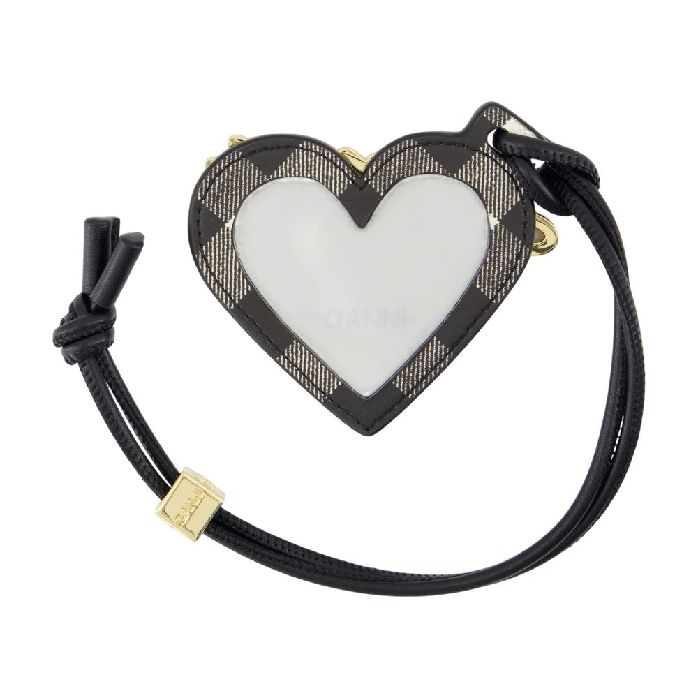 Ganni Key Case — Black