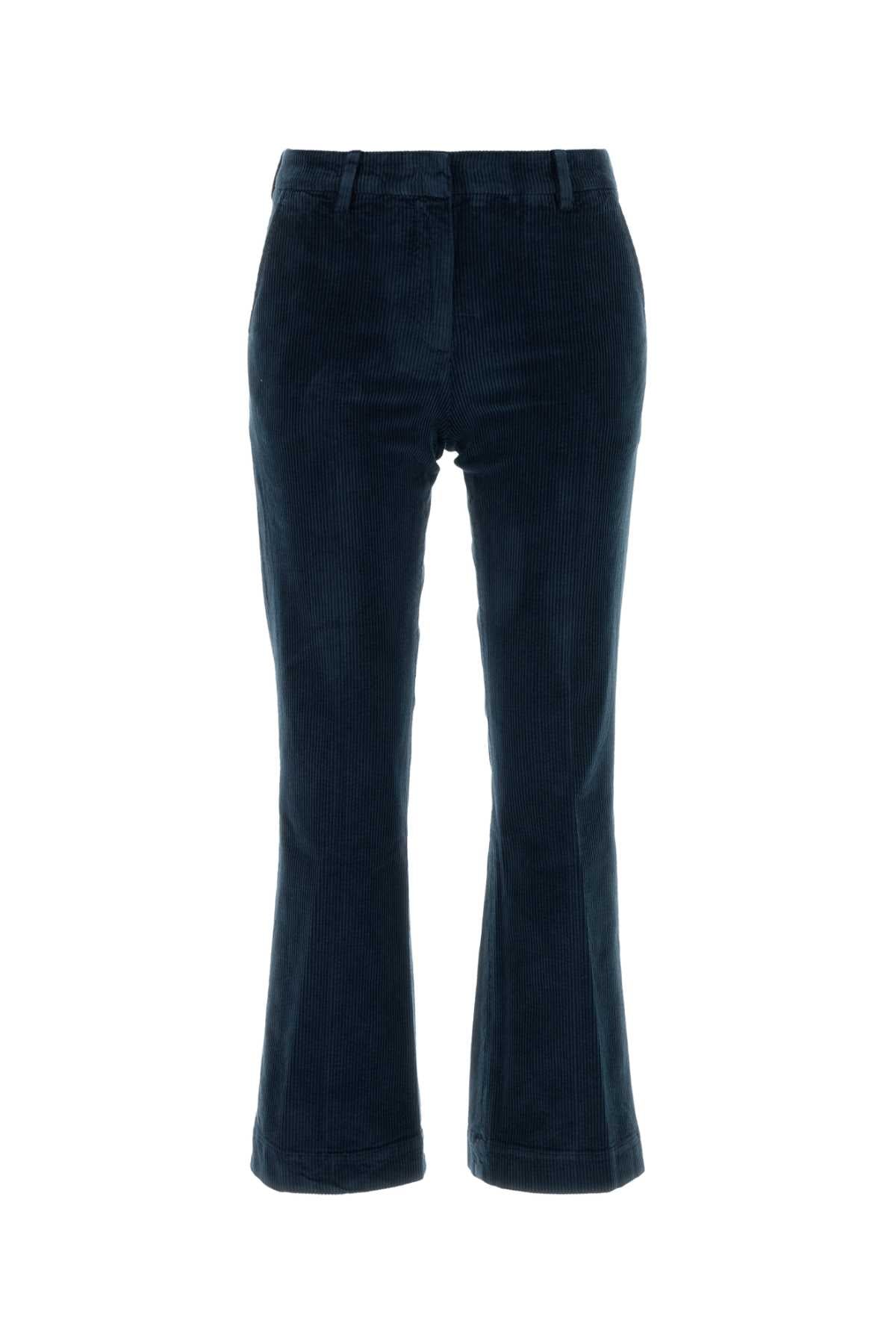 Pt Torino Corduroy Trousers — Navy