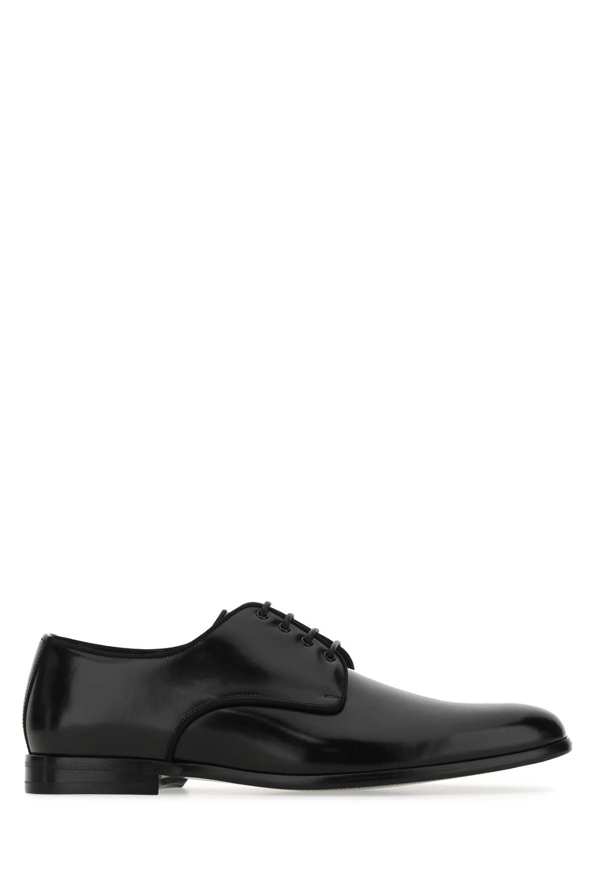 Dolce & Gabbana Stringate Oxford — Black