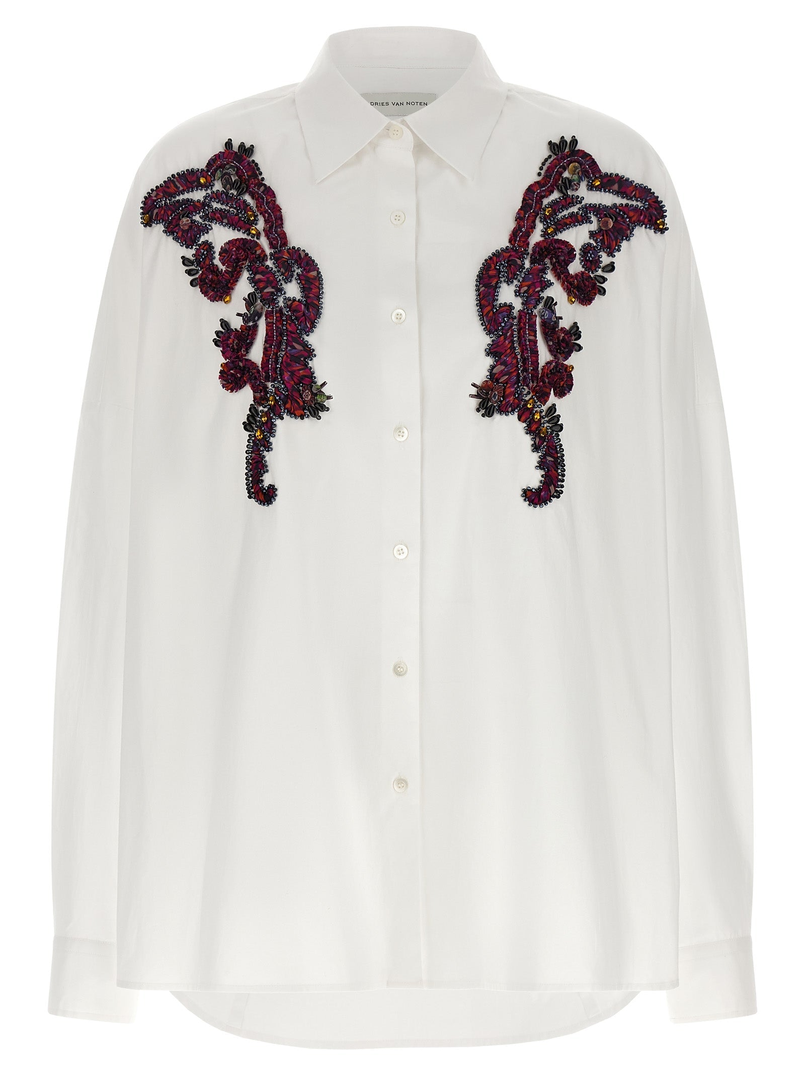Dries Van Noten Casia Blouse — White