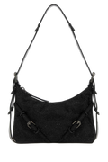 Givenchy Textured Fabric Shoulder Bag — Black