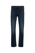 Seven For All Mankind Stretch Denim Jeans — Blue